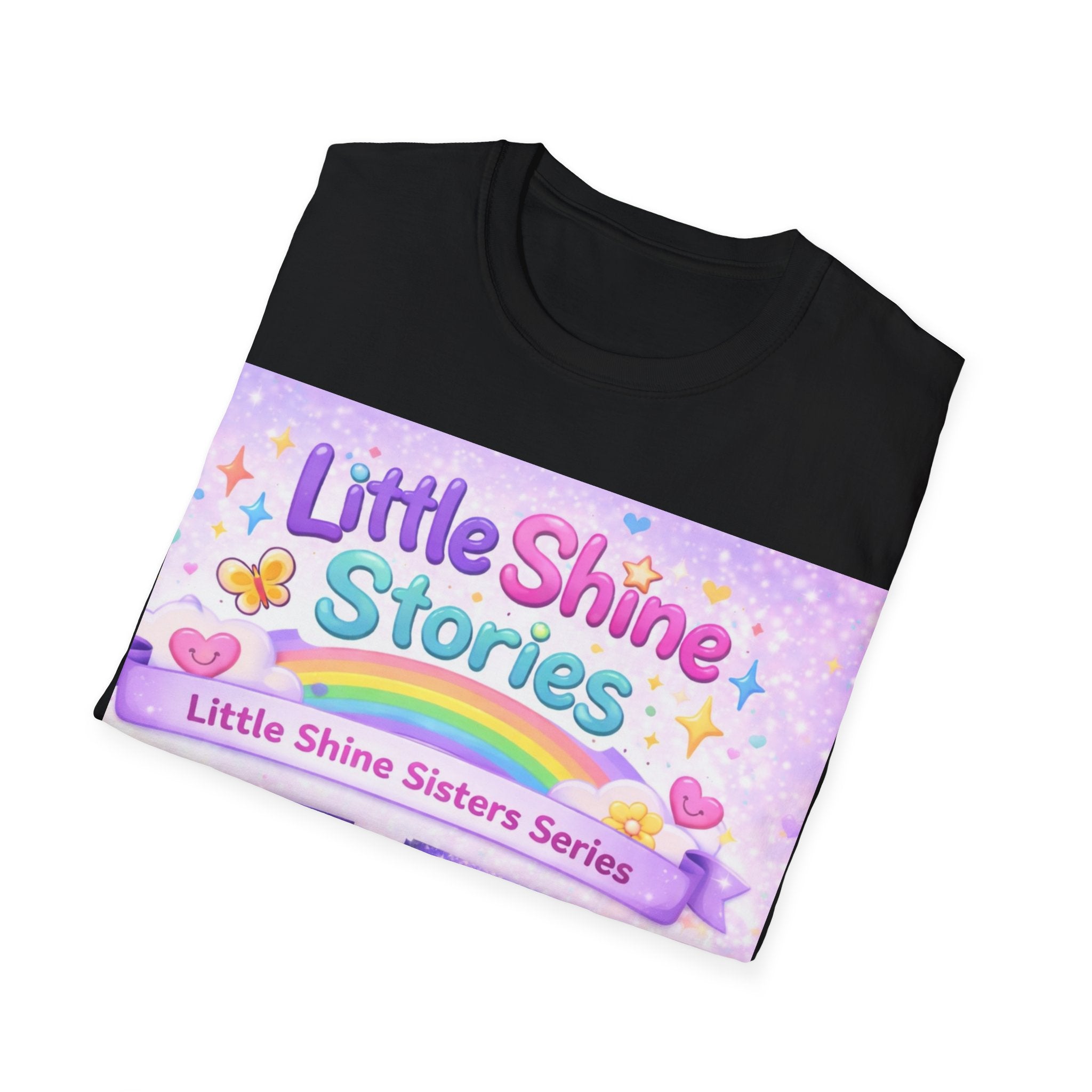Shine Sisters Kids T‑Shirt — Little Shine Stories Graphic Tee