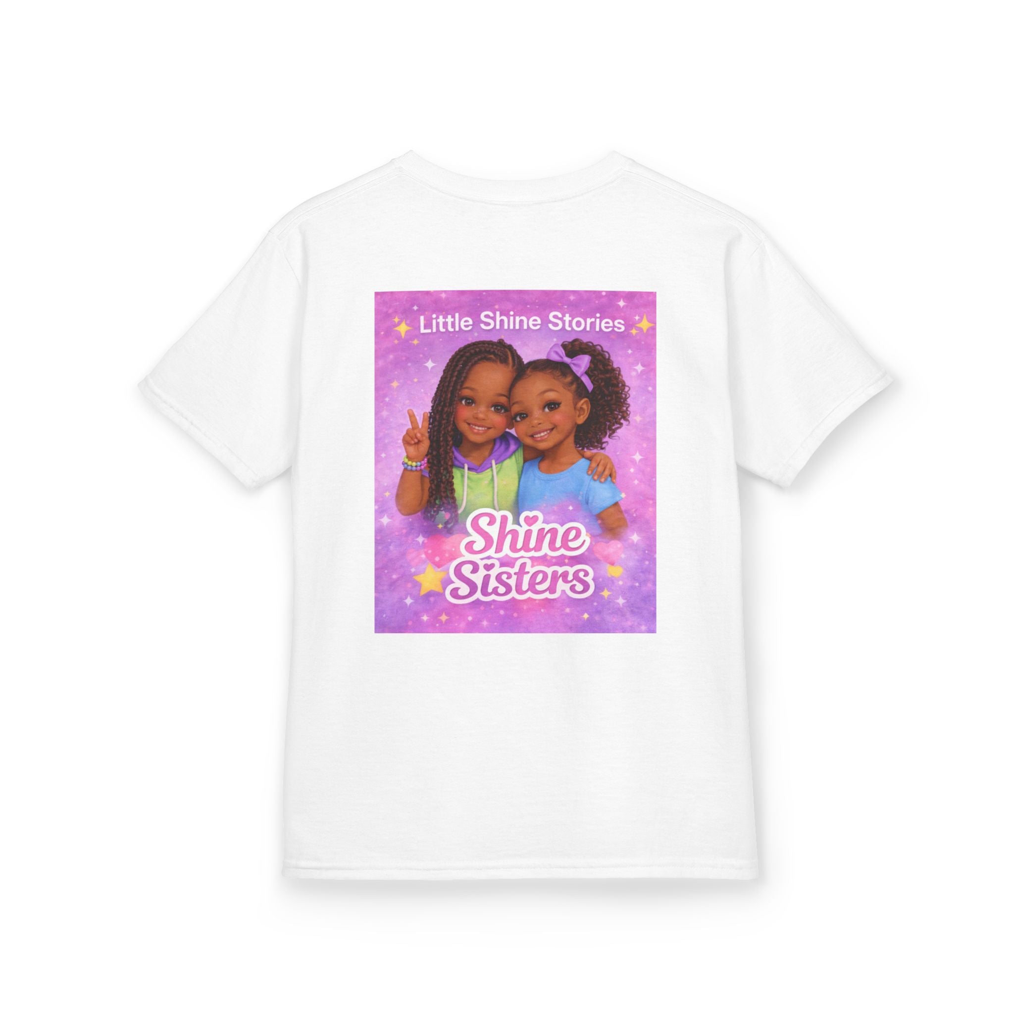 Kids Tee — "Little Shine Stories: Shine Sisters" Graphic Shirt