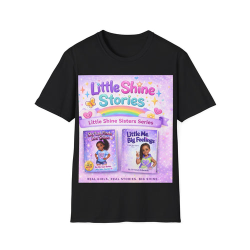 Shine Sisters Kids T‑Shirt — Little Shine Stories Graphic Tee