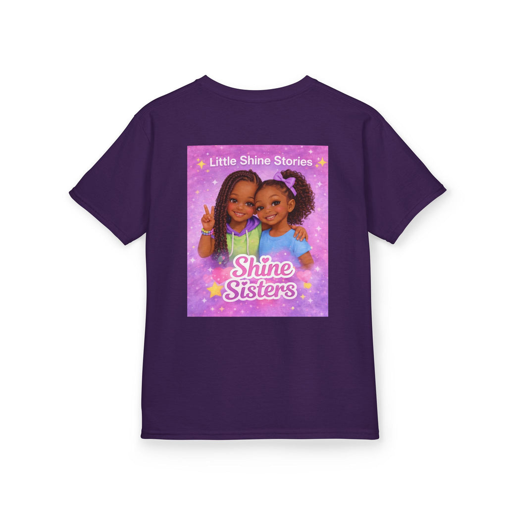 Kids Tee — "Little Shine Stories: Shine Sisters" Graphic Shirt