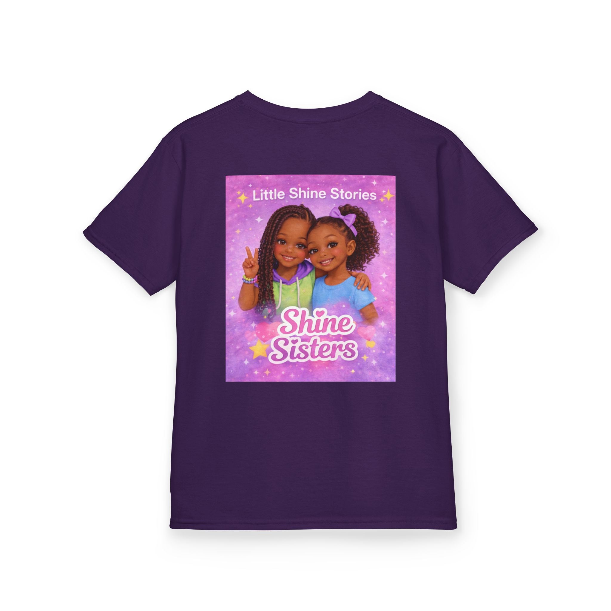 Kids Tee — "Little Shine Stories: Shine Sisters" Graphic Shirt