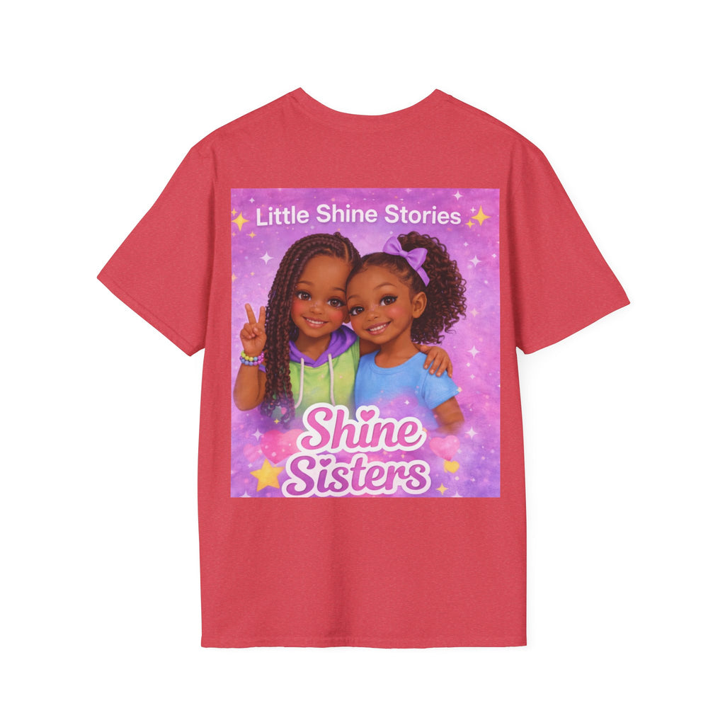 Shine Sisters Kids T‑Shirt — Little Shine Stories Graphic Tee