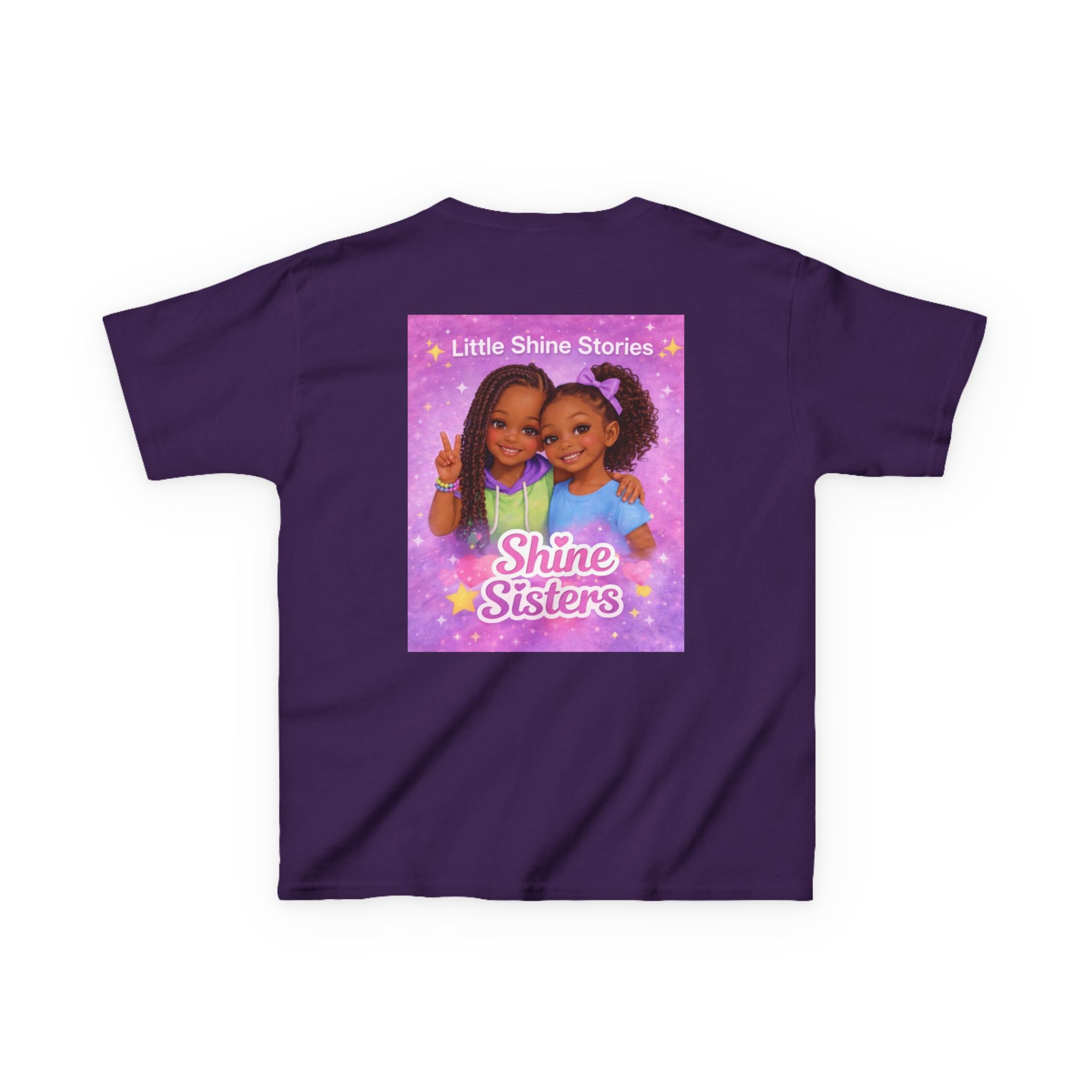 Kids Tee — "Little Shine Stories: Shine Sisters" Graphic Shirt