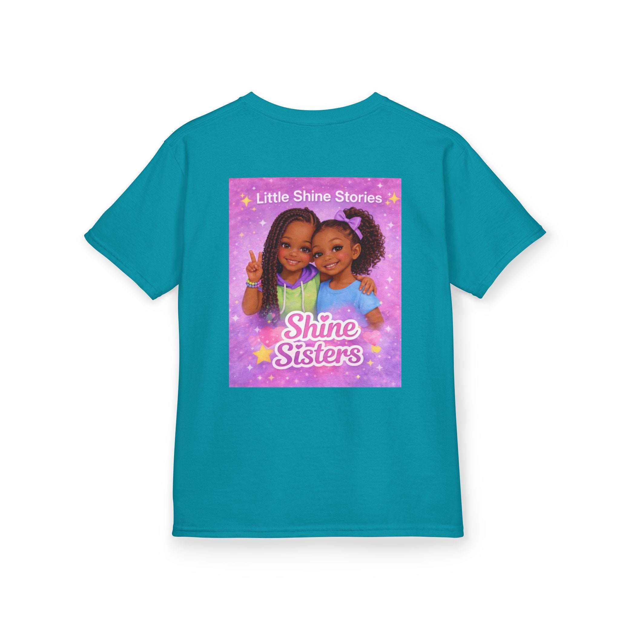 Kids Tee — "Little Shine Stories: Shine Sisters" Graphic Shirt