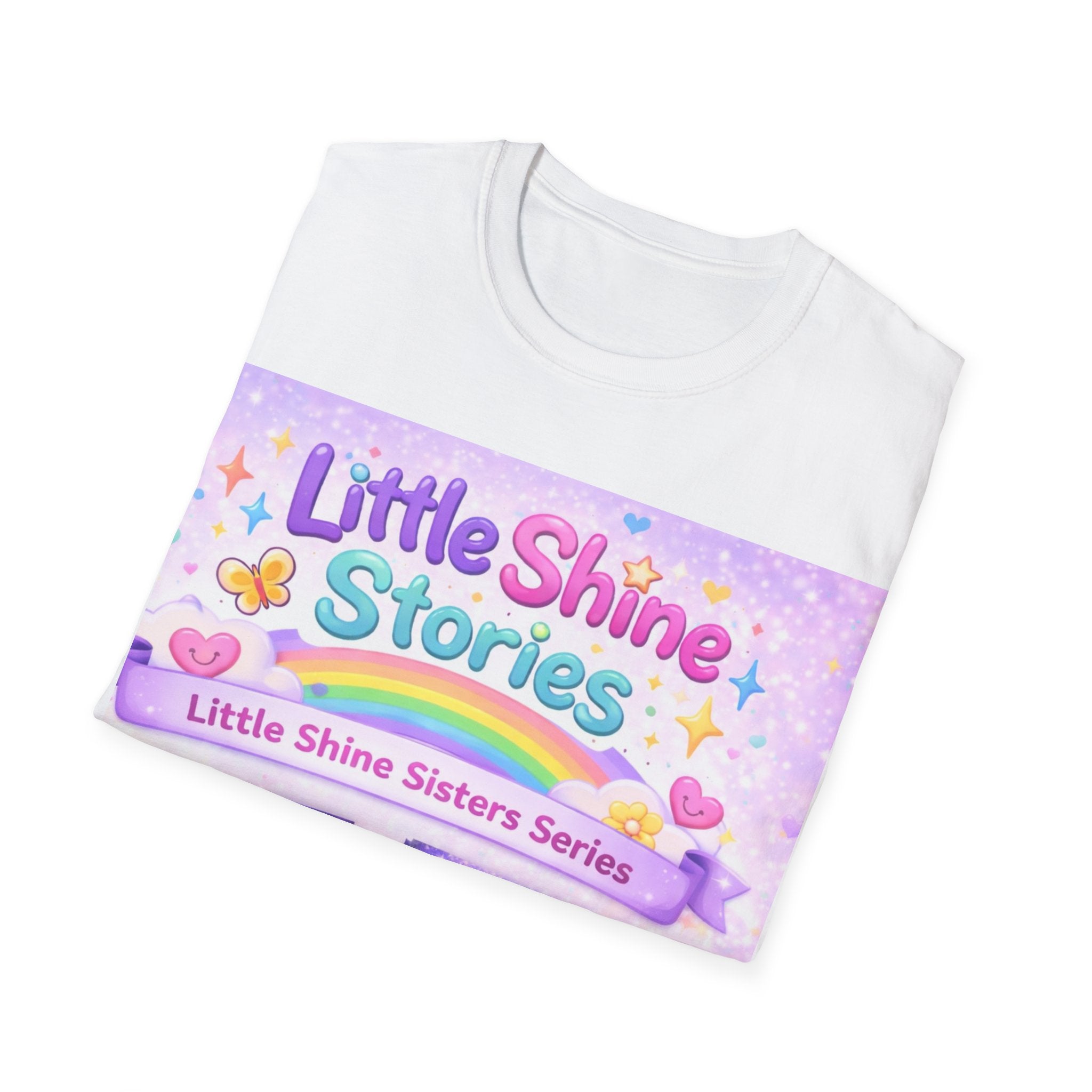 Shine Sisters Kids T‑Shirt — Little Shine Stories Graphic Tee