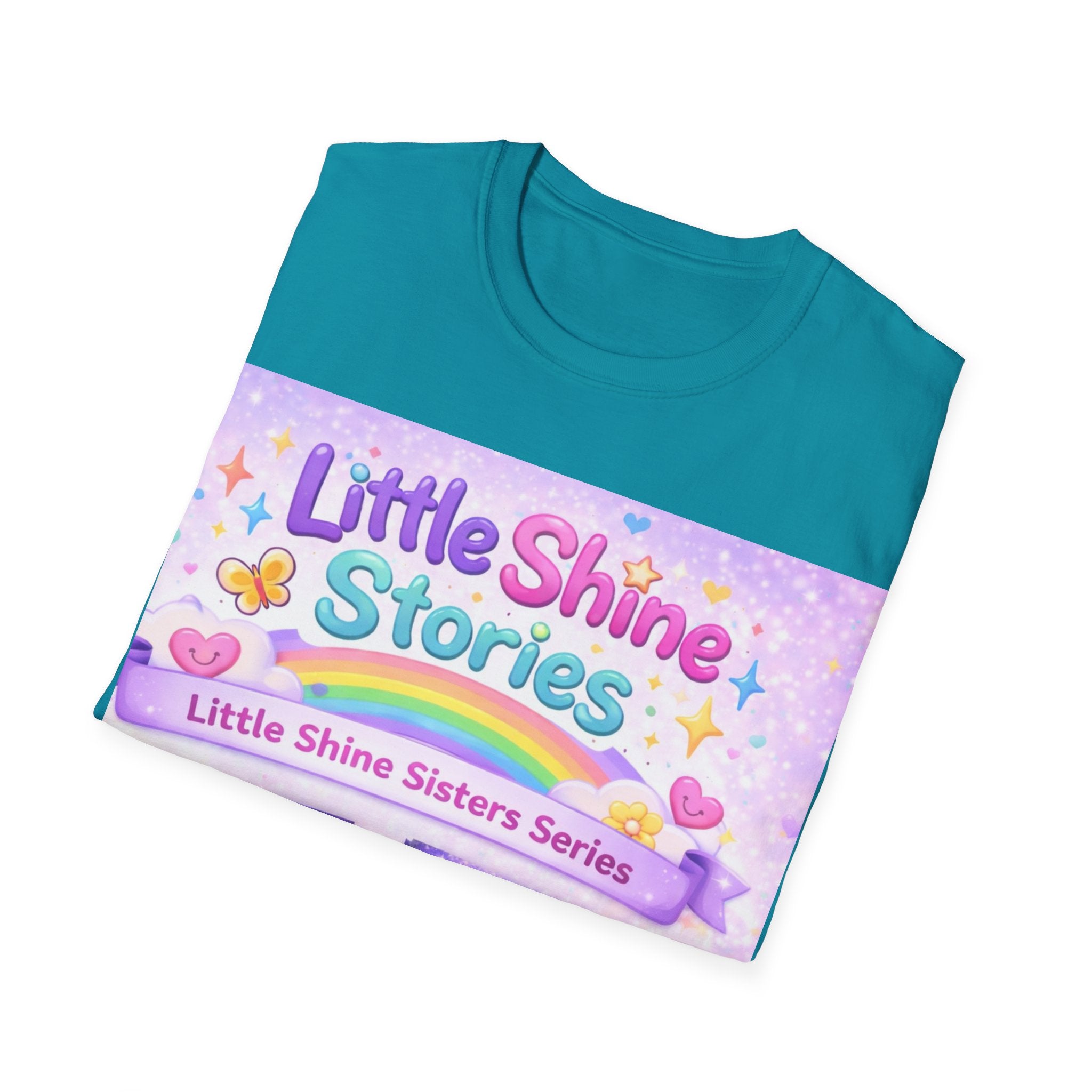 Shine Sisters Kids T‑Shirt — Little Shine Stories Graphic Tee