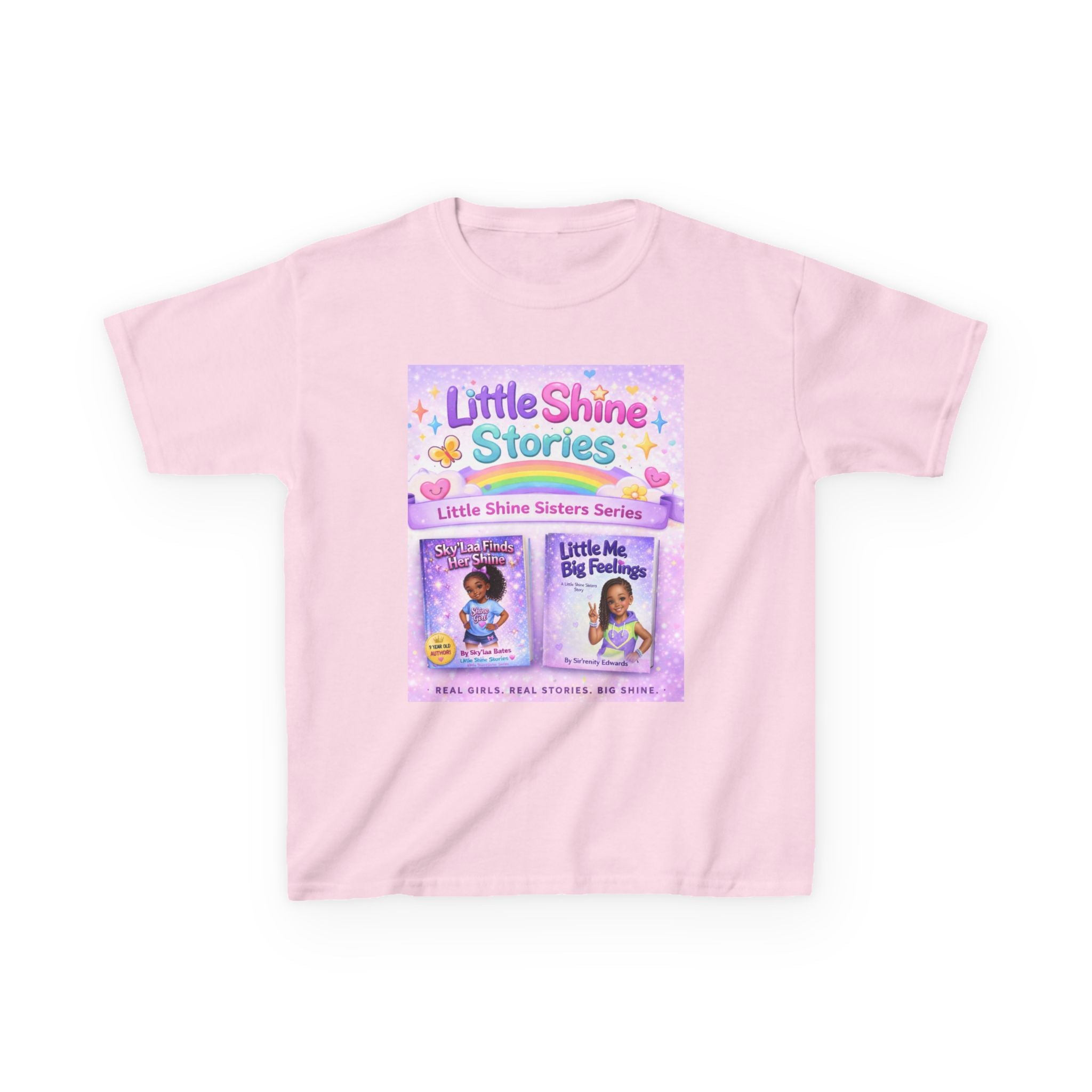 Kids Tee — "Little Shine Stories: Shine Sisters" Graphic Shirt