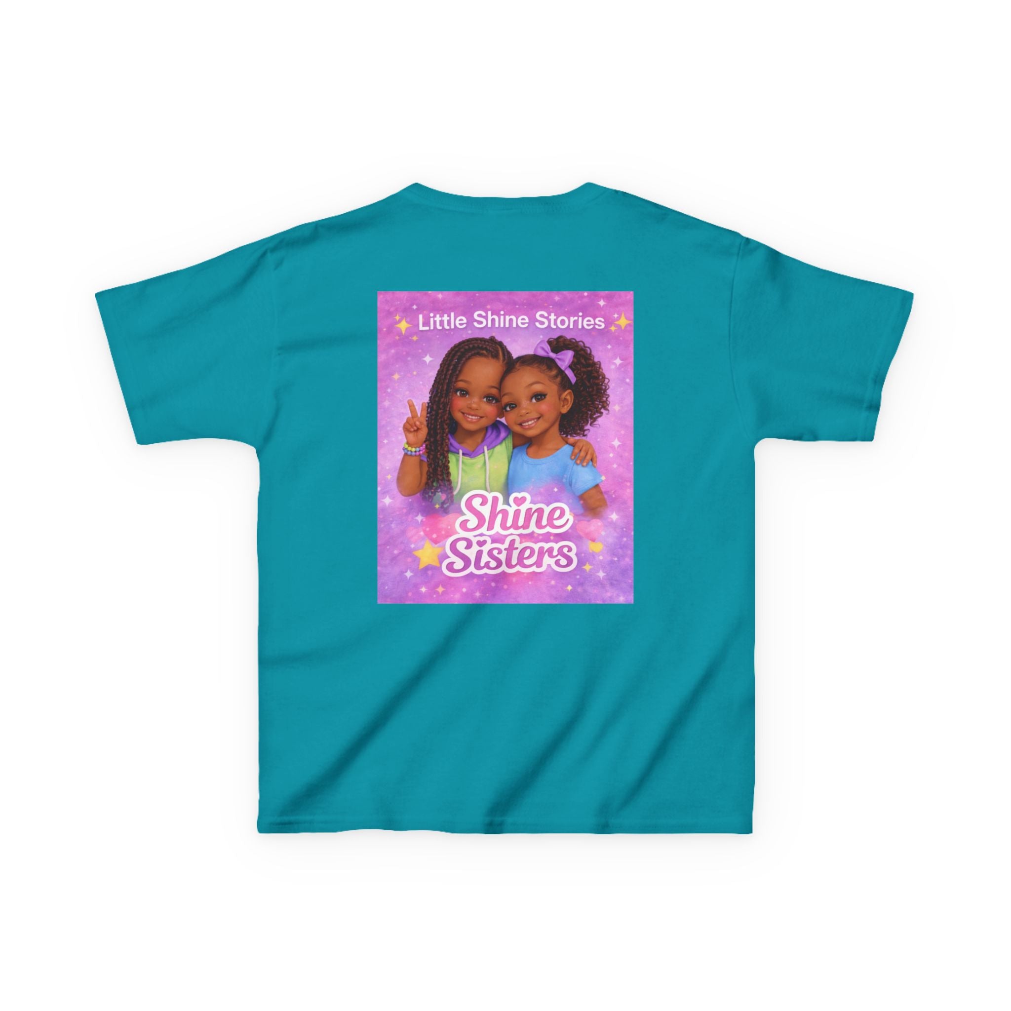Kids Tee — "Little Shine Stories: Shine Sisters" Graphic Shirt
