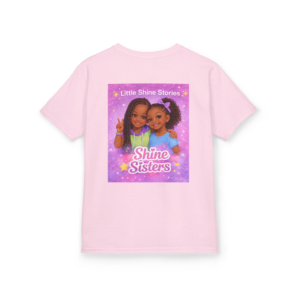 Kids Tee — "Little Shine Stories: Shine Sisters" Graphic Shirt