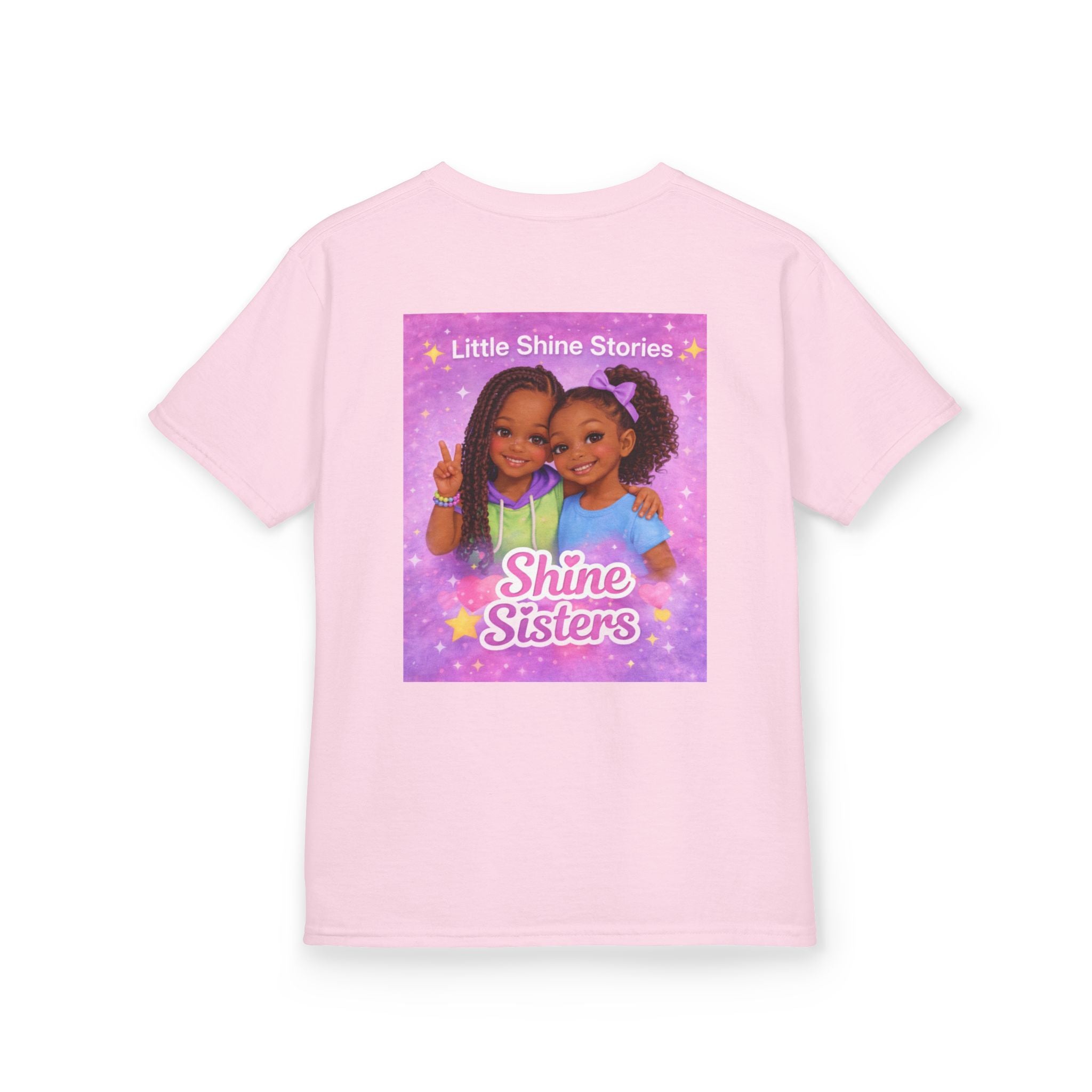 Kids Tee — "Little Shine Stories: Shine Sisters" Graphic Shirt