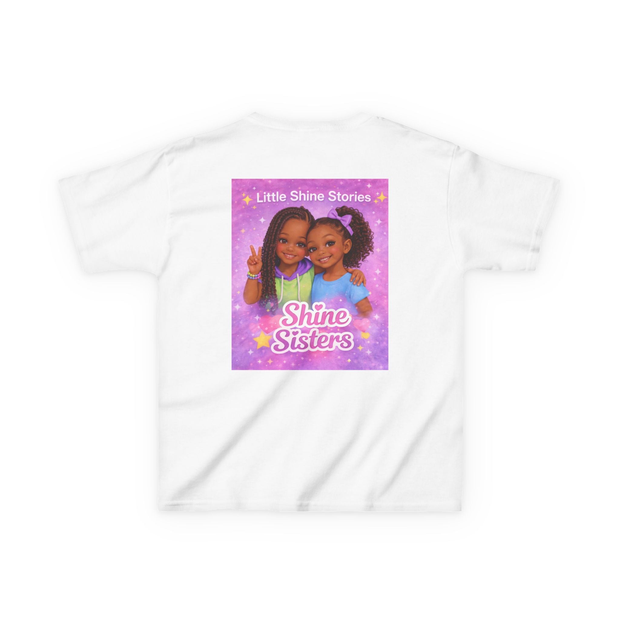 Kids Tee — "Little Shine Stories: Shine Sisters" Graphic Shirt